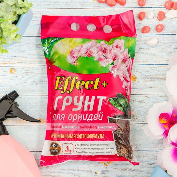 Грунт для орхидей Effect+, 1 л - купить по низкой цене в интернет ...