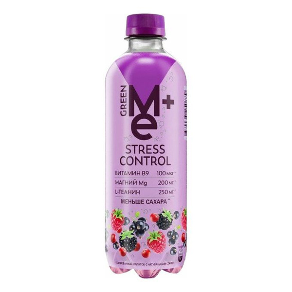 Напиток безалкогольный GreenMe Stress Control Max 0,47л ПЭТ*1шт ...