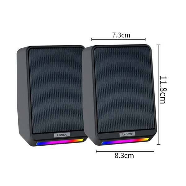 Lenovo TS38 настольная RGB маленькая колонка купить на OZON по низкой ...
