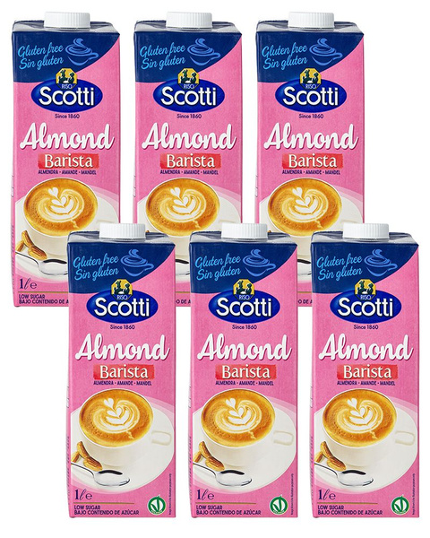 Миндальный напиток Riso Scotti Barista (Бариста) 1л.-6шт - купить с ...