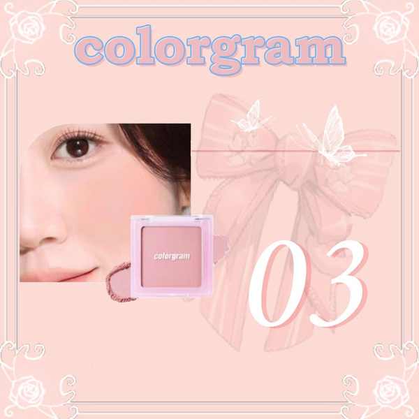 Корея COLORGRAM румяна один цвет девушка ins burst модели - купить с ...
