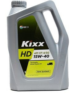 Масло моторное Kixx 15W-40 Полусинтетическое - купить в интернет ...