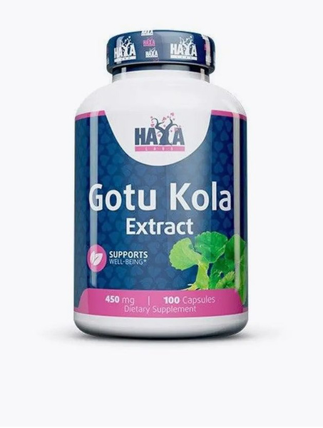 Haya Labs Gotu Kola Extract. Экстракт готу колы 450mg. 100 капсул ...