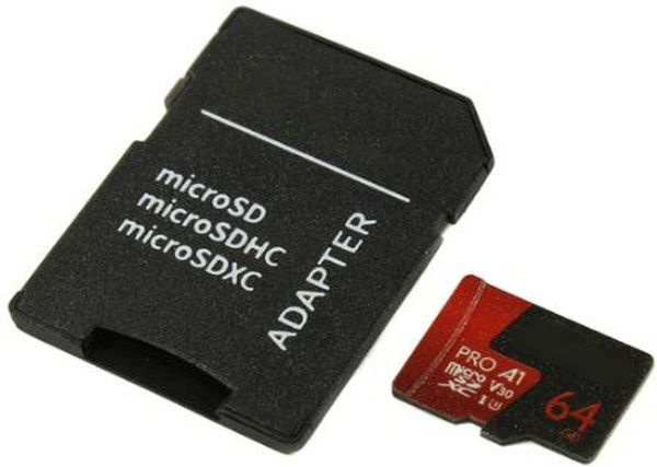Карта памяти SDXC 64gb с адаптером 64 ГБ - купить по выгодным ценам в ...