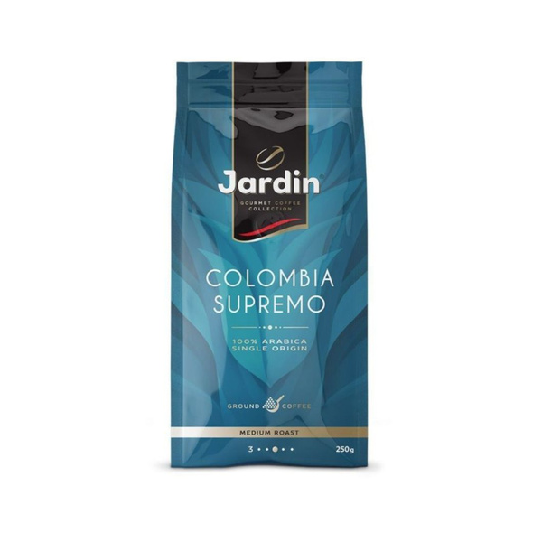 Кофе в зернах Jardin Colombia Supremo 250 грамм - купить с доставкой по ...