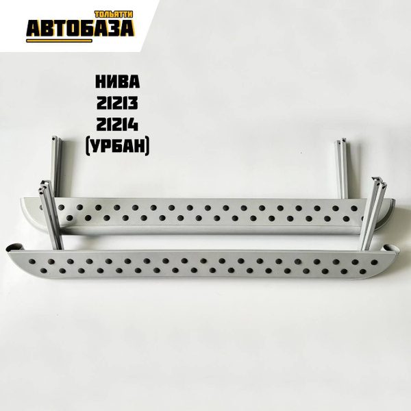Пороги Эксклюзив с резинкой для ВАЗ Нива 21214 / Urban / Урбан купить ...