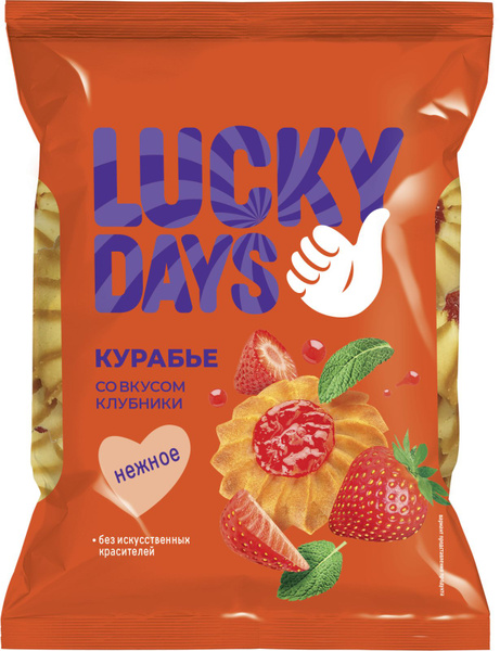 Lucky days печенье курабье 350г фото Печенье "Lucky Days" Курабье 350 гр*3 шт - купить с доставкой по выгодным ценам 