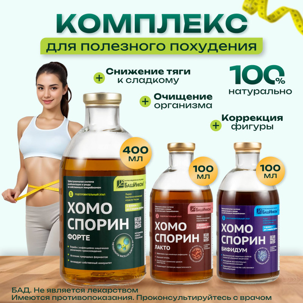 Вопросы и ответы о Комплекс хомоспорин М форте 400 мл, хомо лакт П 100 ...