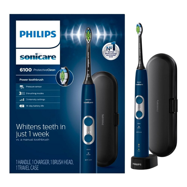 Philips Sonicare Электрическая зубная щетка HX6871/47 с Дорожный футляр ...
