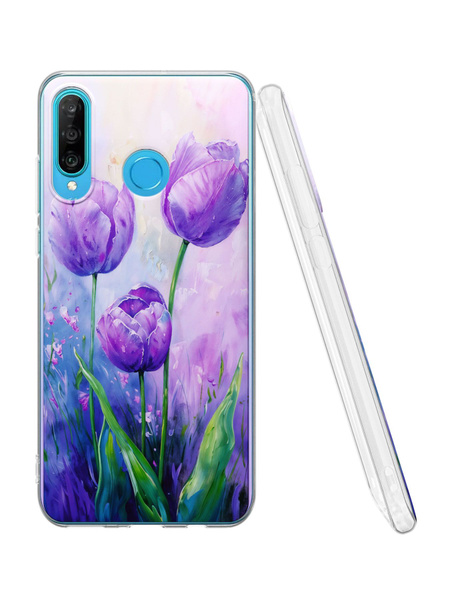 Силиконовый чехол Mcover для Huawei P30 Lite/Honor 20S (Хуавей П30 лайт ...