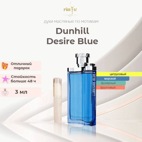 Духи-масло Desire Blue 2.95 мл - купить с доставкой по выгодным ценам в ...