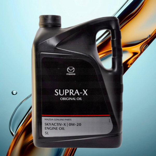 Характеристики Original Mazda Oil SUPRA-X 0W-20, Масло моторное ...