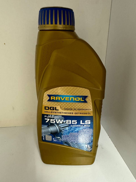 Трансмиссионное масло RAVENOL DGL 75W-85 LS, синтетическое, 1 л ...