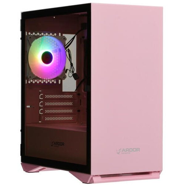 Корпус ARDOR GAMING Rare Minicase MS4 PG ARGB розовый БЕЗ НАПОЛНЕНИЯ ...