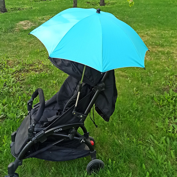 Зонт для коляски Голубой 70 см универсальный с креплениями - купить с ...