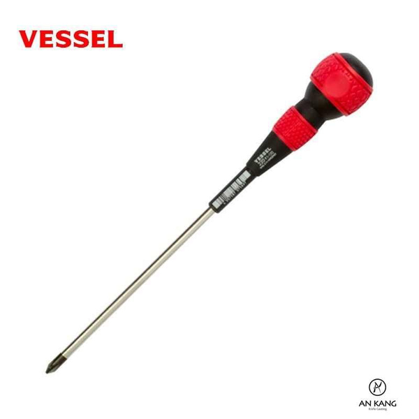 VESSEL Отвертка с прецизионным черным с прецизионной черной головкой ...