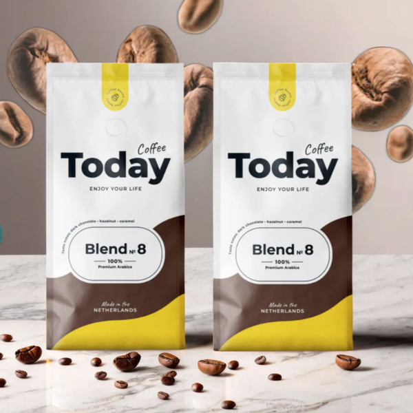 Кофе в зернах Today Blend №8 200 грамм 2 штуки - купить с доставкой по ...