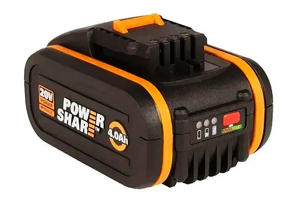 1шт аккумулятора WORX WA3553 Комплект Worx WA3553 , 4.0А*ч, 20 В ...