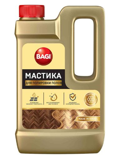 Мастика для полировки полов 2 в 1 Bagi Выравнивание цвета и поверхности ...
