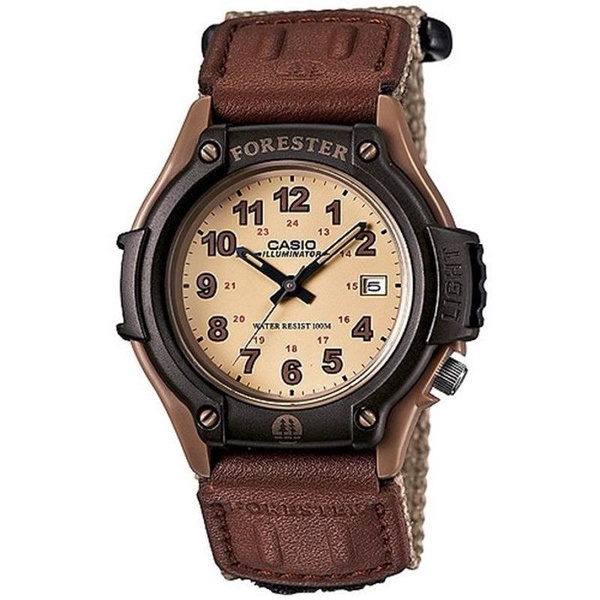 CASIO Классические модные водонепроницаемые часы Forester купить по ...