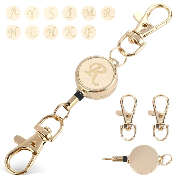 Держатель-рулетка для бейджей и пропуска,ретрактор металлический для ...