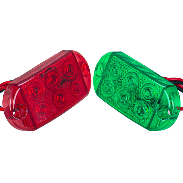 Новинка - суперяркие 12-24V Водонепроницаемые Ходовые ГИМС 2, Зеленый и ...