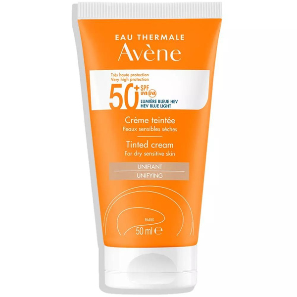 Avene (Авен) Солнцезащитный крем SPF 50+ тонирующий 50мл - купить с ...