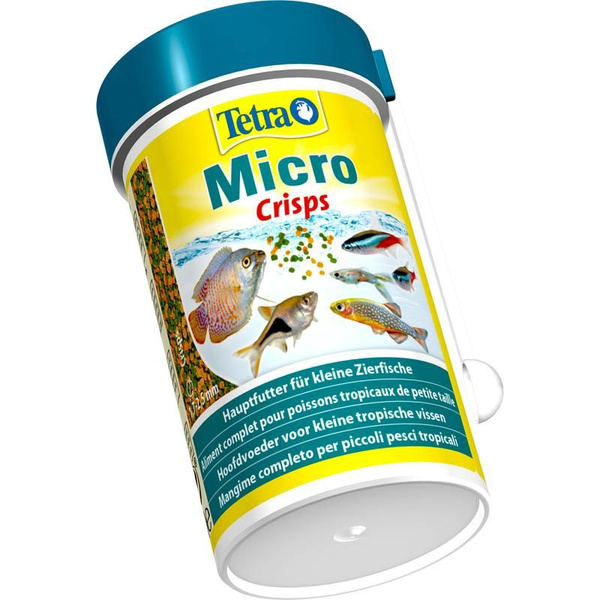 Характеристики Корм для всех мелких рыб Tetra Мicro Crisps 100мл, чипсы ...