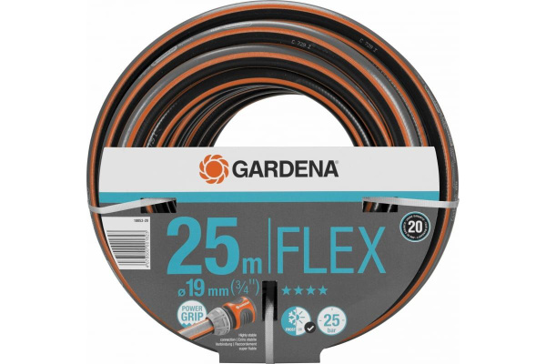 Шланг поливочный Gardena Шланг FLEX 3/4"", 25м 18053-20.000.00, ПВХ ...