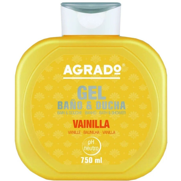 Agrado Гель для душа Vanilla, 750 мл - купить с доставкой по выгодным ...