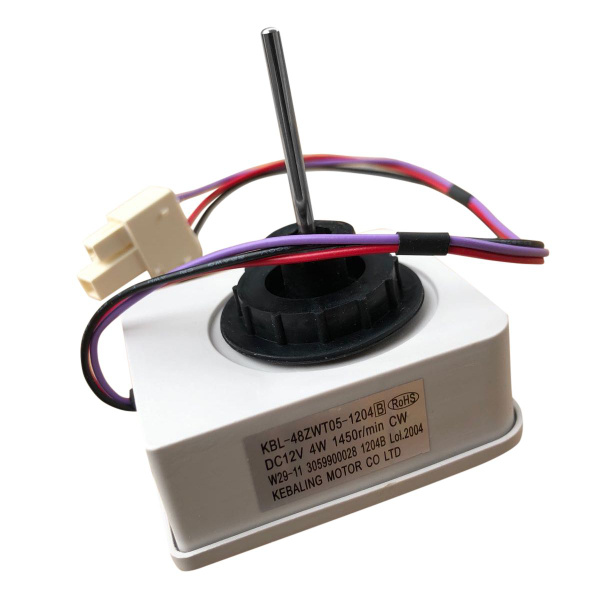 DC12V 4W 1450R/min KBL-48ZWT05-1204 Двигатель вентилятора холодильника ...