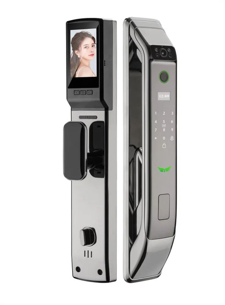 Умный биометрический электронный замок с FaceID, отпечатком пальца ...