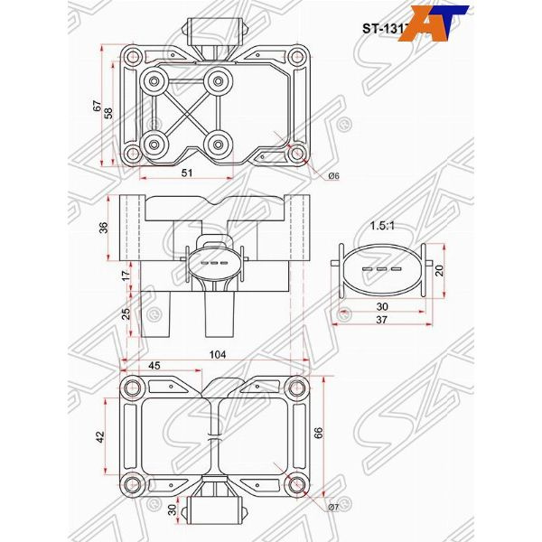 Катушка зажигания для Форд Фокус 1 2001-2005, Ford Focus 1 катушка ...