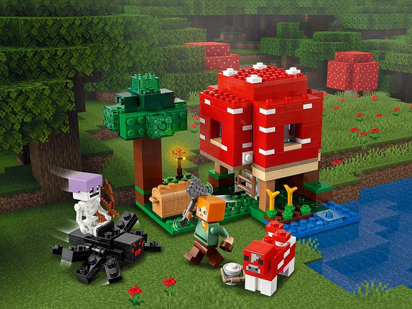 Конструктор Майнкрафт "Грибной дом Minecraft" 272 дет.1078 - купить с ...