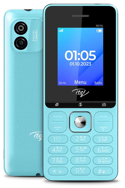 Мобильный телефон ITEL it2176, светло-зеленый - купить по выгодной цене ...