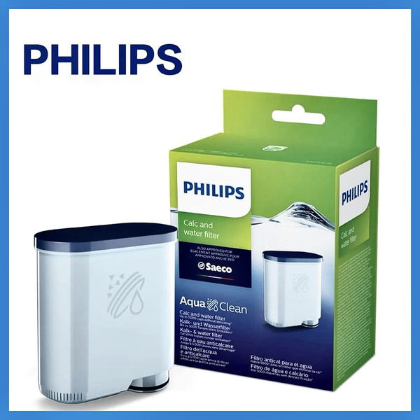 Фильтр воды для кофемашины Philips CA6903/10 AquaClean,голубой - купить ...