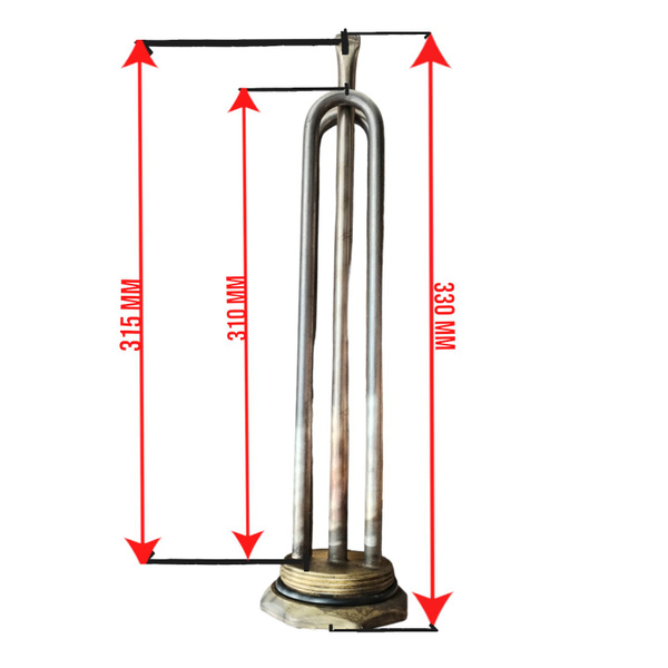 Тэн RG 2 дюйма 2 кВт 230V для водонагревателя OSO Hotwater серии RW ...