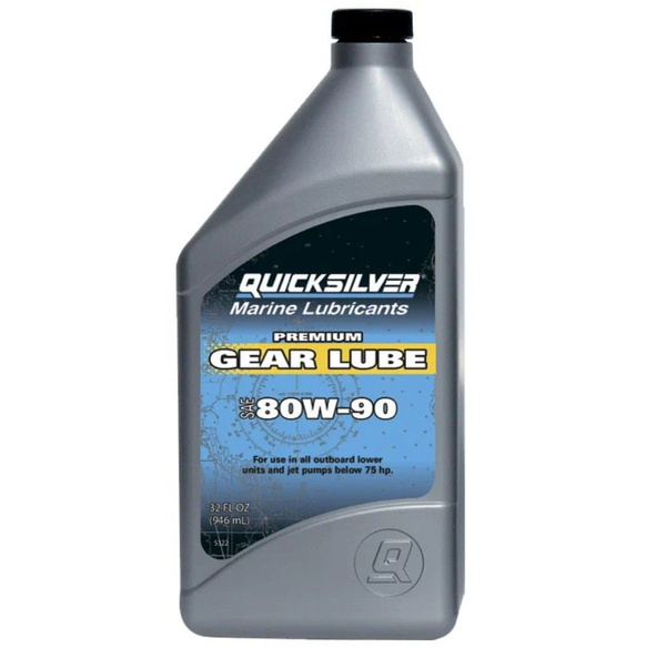 Масло Quicksilver GEAR LUBE SAE 80W90 Premium (Мин.) 1л купить c ...