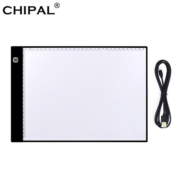 Светокопировальный световой планшет CHIPAL A4 бесступенчатое затемнение ...