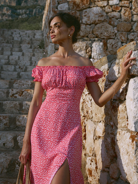 Настроение Лета моды, Женский, Лето, размер 48, 50, материал Хлопок ...