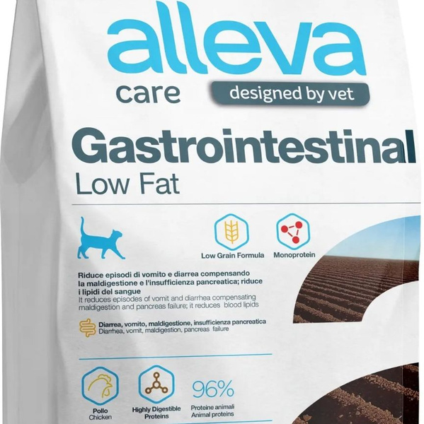 Ветеринарный (лечебный) корм Alleva (Аллева) Gastrointestinal Low Fat ...