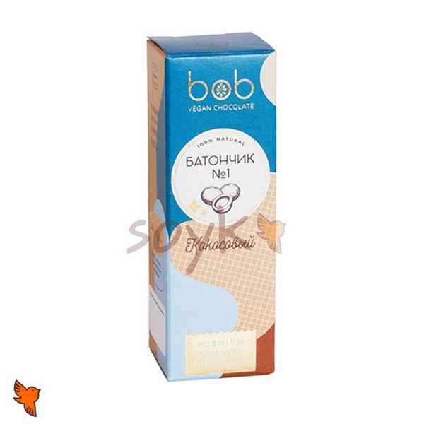 Батончик кокосовый Bob, 45г - купить с доставкой по выгодным ценам в ...
