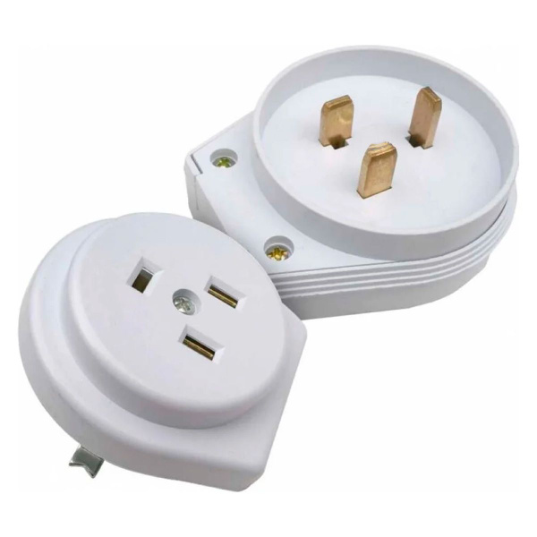 Комплект для электроплиты скрытый 2Р+РЕ РШ-ВШ 32А 250В пластиковй белый ...