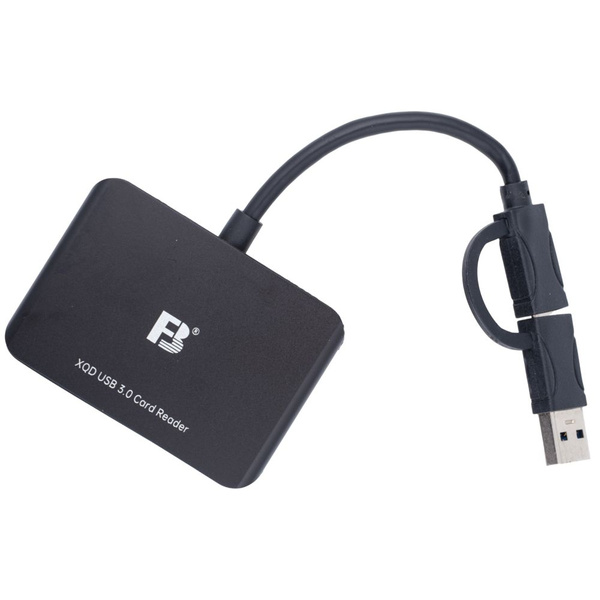 Кардридер FB XQD-B2 для карт памяти XQD, SD, TF - купить с доставкой по ...