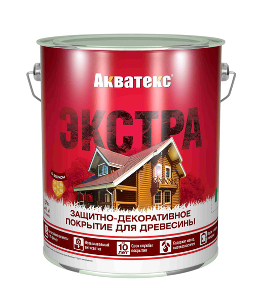 Декоративное покрытие Акватекс АКВАТЕКС Экстра, Полуглянцевое покрытие ...