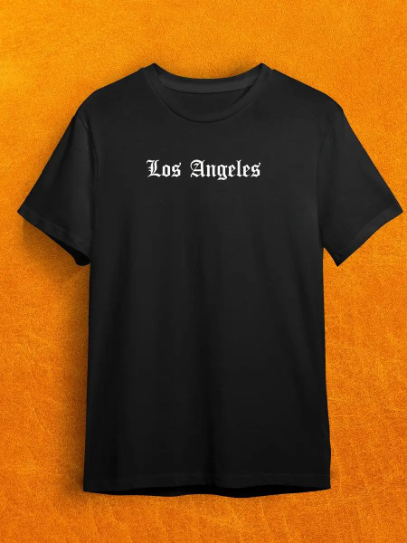 Футболка Los Angeles, размер 50, цвет черный - купить по выгодной цене ...