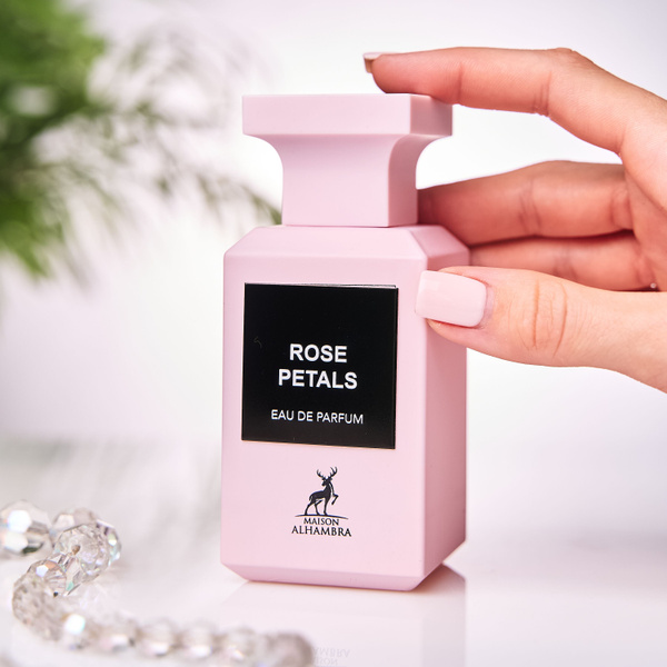 Арабские духи Alhambra Pink Velvet (Rose Petals) 80 Ml. Альхамбра Пинк ...