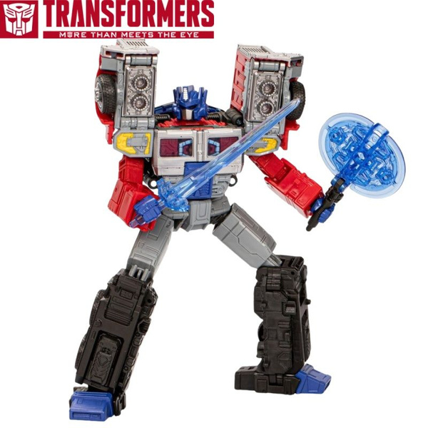 Transformers Legacy United Leader Laser Optimus Prime (G2) - Action Figure 19 Cm Convertibile - 4