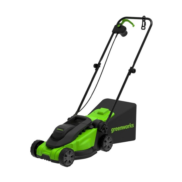 Газонокосилка электрическая "Greenworks" GD1200LM32 1200Вт, 32см ...