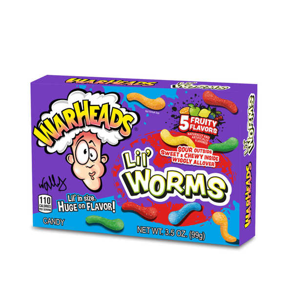 Вархедс Мармелад Лил Вормс (Warheads Lil Worms) 99гр - купить с ...